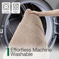 thumbnail image 4 of FRABE Non Slip Bathroom Rug with Rubber Backing, Ultra Absorbent Quick Dry Microfiber Bath Mat, Machine Washable, Beige, 24"x36", 4 of 10
