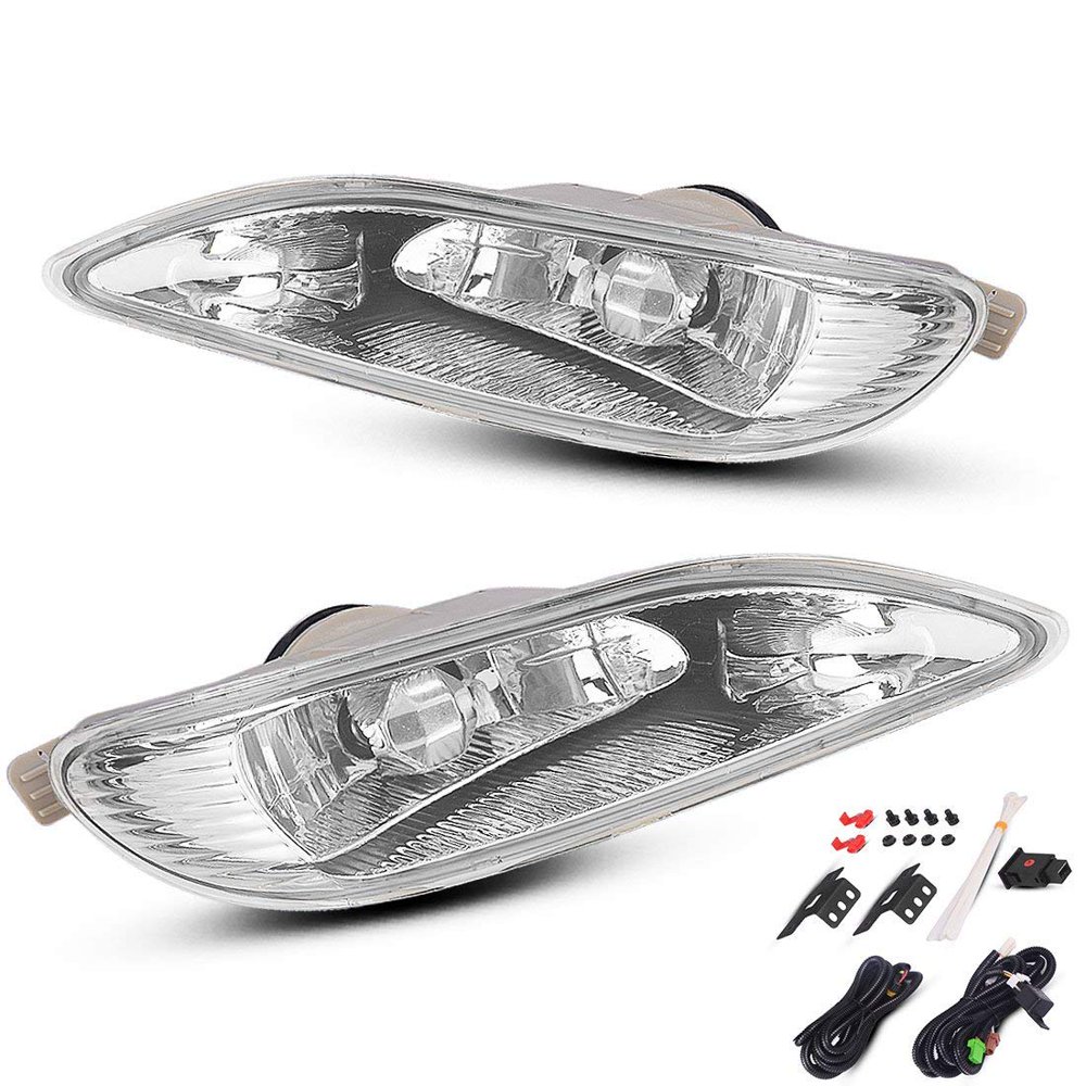 for 20052008 Toyota Corolla Bumper Lamp Clear Fog Light Pair+Switch