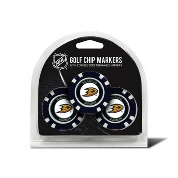 TEAM GOLF 13088 Anaheim Ducks Puce de GOLF - Lot de 3