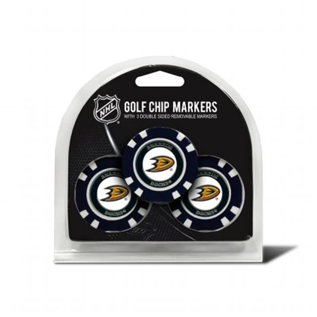 TEAM GOLF 13088 Anaheim Ducks Puce de GOLF - Lot de 3