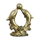 thumbnail image 3 of Estatuilla de delfín, adorno de escritorio, estatua decorativa de vida marina de resina, escultura de Animal marino para entrada, gabinete de chimenea Estilo A, 3 of 8