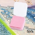 thumbnail image 1 of 250 Piezas De Removedor De Pegamento Para Pintura De Diamantes, Paño De Limpieza Desechable, Color Rosa Yinane toallitas de pegamento para uñas, 1 of 8