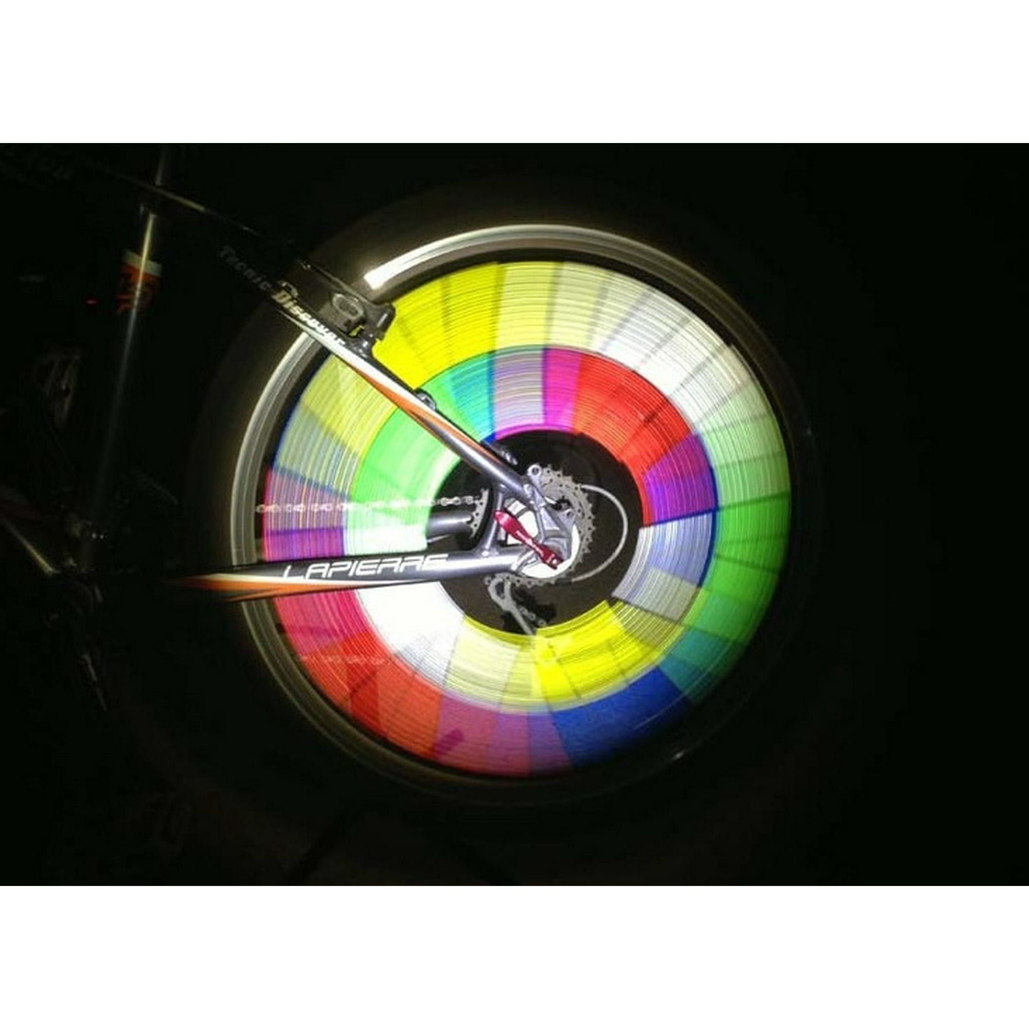 Rayons de vélo Rayons de vélo colorés Rayons Clicker Réflecteurs d'étoiles