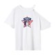 thumbnail image 1 of Camiseta para Mujer Verano Simple Ajuste Regular Camisa de Cuello Redondo para Mujer para Desplazamientos SG, 1 of 7