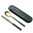 thumbnail image 3 of Monstrate Utensilios de cocina Cuchara portátil Tenedor Juego de palillos Reutilizables Diseño simple Accesorios de viaje con PP Snap-fit Type2 NO2, 3 of 6