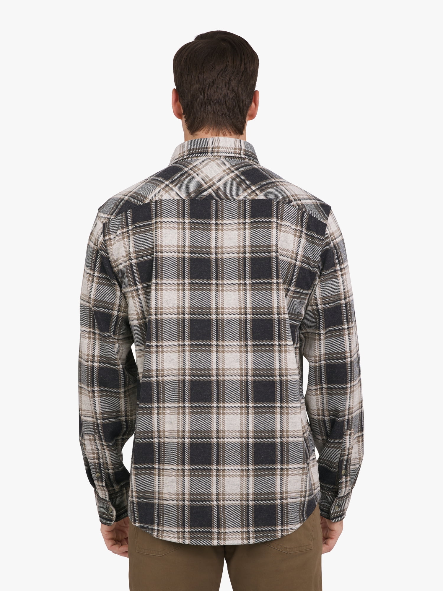 Chaps Men's & Big Men's Lakeland Flannel Shirt, Sizes S-3XL