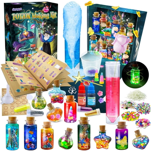 Kit para hacer pociones JOPSHEEN para niños con manual y herramientas