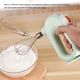 thumbnail image 3 of Batidor de huevos eléctrico H-D01 Batidor de mano recargable Batidor de alimentos portátil 4 velocid Abanopi Blanco, 3 of 7