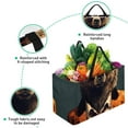 thumbnail image 3 of Xiong Fugu Large Capacity Reusable Foldable Oxford Cloth Easter Basket Tote Bag Shopping Bags Decorative Box, 3 of 7