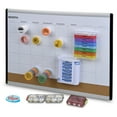 thumbnail image 4 of 7 Day Pill Box Organizer, Hard Case with Embedded Magnet, 7 Stackable Trays with 4 Times a Day Small Pill Compartments Labeled for Morning, Noon, Evening, and Night. Perfect for Organizing Medications, 4 of 6