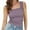 Purple, variant on Wyobmus Tank Tops for Women Sleeveless Square Neck Wide Straps Crop Shirt Casual Floral Jacquard Slim Fit Crop Cami Vest Tops Pink