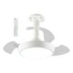 thumbnail image 1 of Ventilador de techo con luz, control remoto, lámpara colgante, elegante, silencioso, velocidades de viento ajustables para comedor, bar, oficina L 48O, 1 of 10