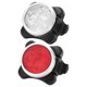 thumbnail image 4 of Faro y luz trasera para bicicleta de montaña, equipo de advertencia para ciclismo, resistente al agua, ligero, con diseño de carcasa completa, 2 uds., 4 of 8