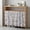 Haze blue, variant on Pure White Cabinet Curtain 28"Wx35"L, Dustproof Under Sink Skirt with Self Adhesive Tape, Simple Solid Color Cabinet Curtain Cover for Bathroom Vanity, Kitchen Sink, Laundry Room
