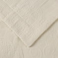 thumbnail image 6 of Superior 2-Piece Florin Cotton Matelasse Ivory Bedspread Set, Twin, 6 of 11