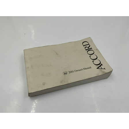 2001 Honda Accord Owners Manual Handbook OEM M02B29005
