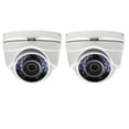 thumbnail image 1 of Alibi 2 Pack 2.0 MP HD-TVI 65' IR Outdoor Dome Security Camera with 3.6mm Wide Angle Lens, 1 of 1