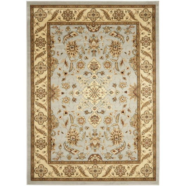 Safavieh Lyndhurst 4' X 6' Power Loomed Rug in Gray and Beige