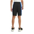 thumbnail image 2 of Adidas Boys Black & Blue Fast Drying Athletic Basketball Gym Shorts Size Small 8, 2 of 4