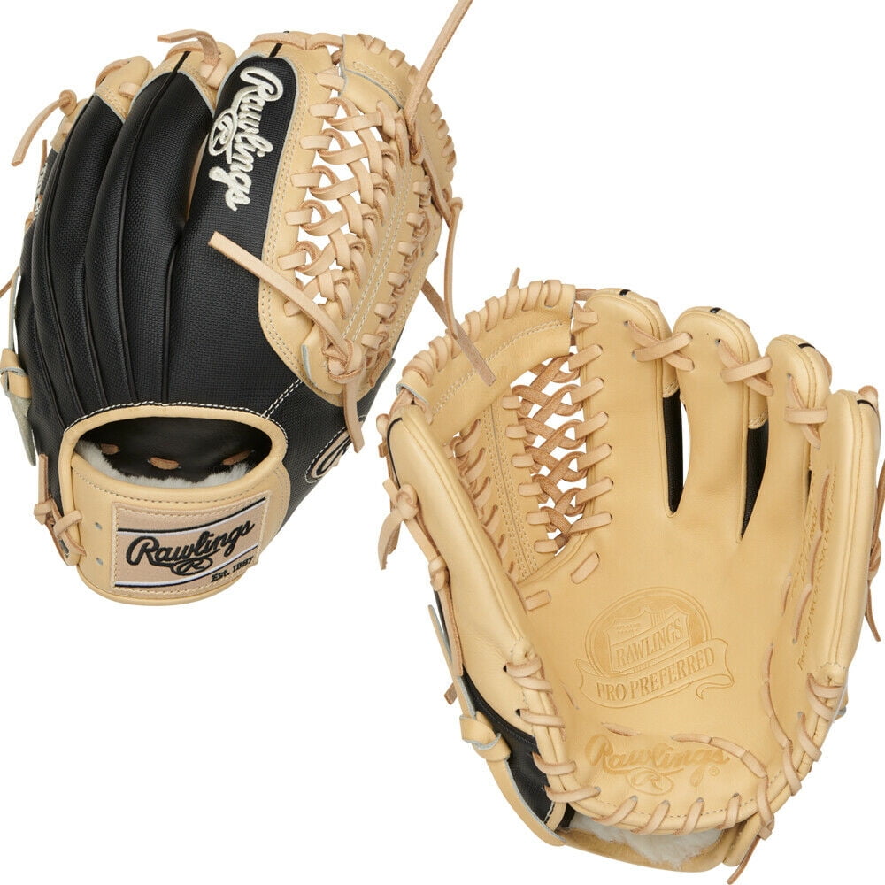 11.5" LHT Left Hand Thrower PROS204-4C Rawlings Pro Preferred Fielding Glove
