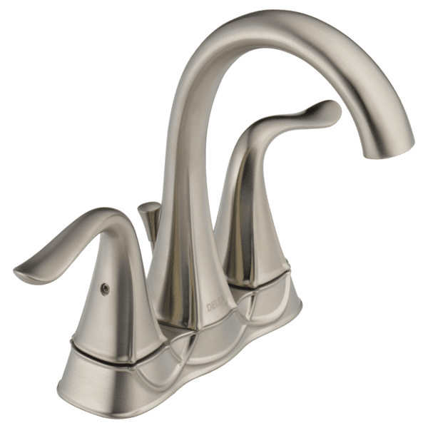 Delta Celice 25705lf Ss Eco Two Handle Centerset Bathroom Faucet