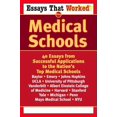thumbnail image 1 of Pre-Owned Essays That Worked for Medical Schools: 40 Essays That Helped Students Get Into the Nation's Top Medical Schools (Paperback) 0345450442 9780345450449, 1 of 1