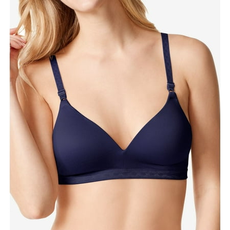 

Women s Warner s 1269 Cloud 9 Wire Free Contour Bra (Evening Blue 34A)