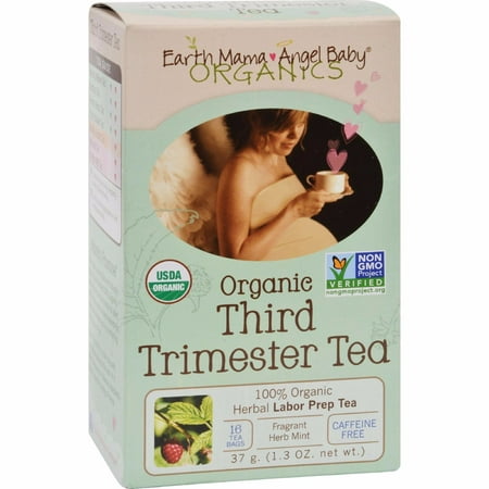 Earth Mama Angel Baby Third Trimester Tea - 16 Tea (Best Foods For 3rd Trimester)
