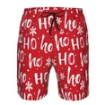 thumbnail image 3 of Pofeuu Hohoho Prin Men's Swim Trunks Quick Dry Bathing Suit Swimming Board Shorts Mesh Lining Beach Swimwear-3X-Large, 3 of 6