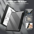 thumbnail image 5 of Fintie Case for Kindle Scribe 10.2 Inch Tablet (2022 Released), Hybrid Slim Shockproof Cover Transparent Back Shell with Pencil Holder, Black, 5 of 9