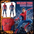 thumbnail image 3 of 2026 New Halloween Spider Cosplay Costume,Spiderhero Halloween Costume,Unisex Cosplay Costume for Halloween and Stage Performance - Adults Fancy Dress Costume for Parties,150 #HA124, 3 of 5