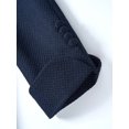 thumbnail image 4 of Beauty-Emily Men’s Classic 2-Piece Business Suit Set, Slim Fit Waffle Textured Blazer and Pants, Ideal for Weddings, Parties, and Formal Occasions, 4 of 8