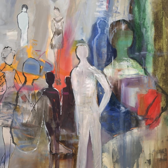 Art.com Picassos Friends Giclee Print by Jodi Maas, 24" x 24"