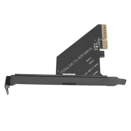 YAHHU PCIe 4.0 X4 to Oculink SFF-8612 Adapter Card SFF-8611 External Graphics Card, High-Speed NVMe SSD GPU EGPU Expansion Card for Desktop, 5.91 x 3.94 x 1.18 inches / 15.0 x 10.0 x 3.0 cm