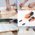 thumbnail image 3 of S SERENABLE Plastic Carpentry Marking Tool Automatic Rewind Ink Snap Line Scriber Small S, 3 of 9