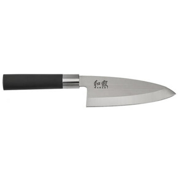 KAI Wasabi Black Deba 6&quot; Kitchen Chef Knife 6715D