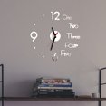 thumbnail image 4 of xiaxaixu DIY Wall Clock, Letter Numeral Hanging Clock Decorative Ornament, 4 of 7