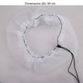 thumbnail image 2 of White KIN-29-2 Rain Barrel Net Cover Rain Barrel Cover PE Material Diameter 95cm Can Be Sold In Multiple Combinations, 2 of 8