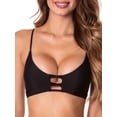 thumbnail image 1 of RELLECIGA Women's Strappy Longline Triangle Bikini Top, 1 of 6