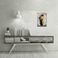 thumbnail image 3 of Rustic Sunflower Canvas Wall Art: Vintage Flower Picture Print Farmhouse Wall Decor - Floral Pot Decorative Poster Framed Artwork Decoration for Bedroom Home Office Ready to Hang 10" x 15", 3 of 6