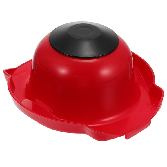 TEHAUX 1Pc Food Grater Finger Guard Red for Mandoline Slicer with Hand Pressure Plate