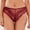 16-Wine, variant on YWDJ Thongs for Women Sexy Lace Lightweight No Show Sexy Lace Underwear Lingerie Thongs Panties Ladies Hollow Out Underwear Underpants Wine M