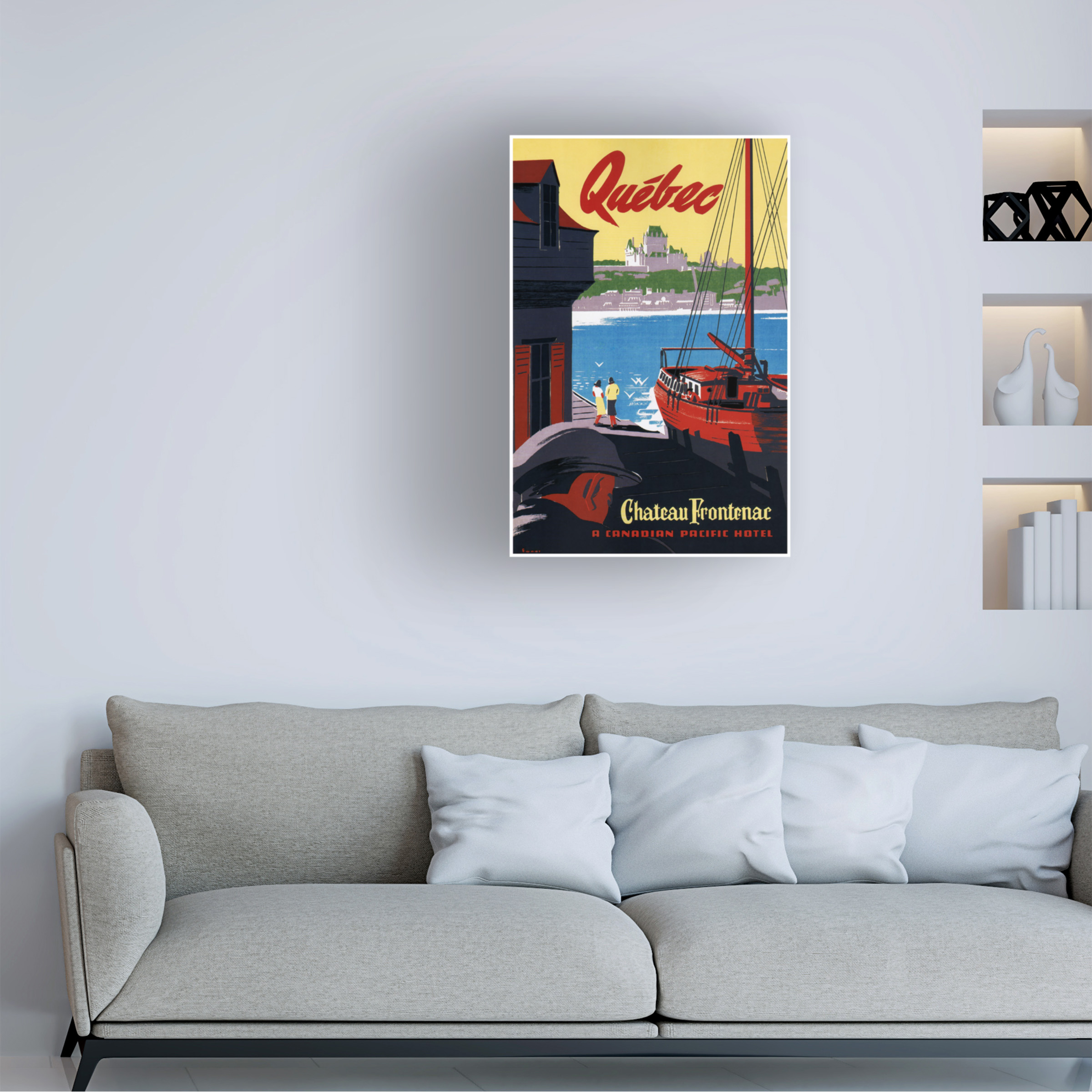 Trademark Fine Art 'Travel 262' Canvas Art by Vintage Lavoie