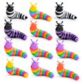 thumbnail image 1 of Fidget Toy Cevioce Fidget Slug, 12 unidades, para niños mayores de 3 años, para aliviar el estrés, 1 of 6
