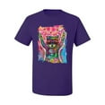 thumbnail image 3 of Dean Russo Cosmic Panda Animal Lover Men's Graphic T-Shirt, Purple, Small, 3 of 6
