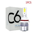 thumbnail image 3 of 1PC Universal High Power Auto Bulbs C6 Car LED Headlights - 6000K - White Light 6000K-white_H11/H8/H9, 3 of 5