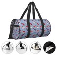 thumbnail image 3 of Easygdp winter Dachshund Bolsa de Viaje, Bolsa de Mano, Bolsa de Gimnasio, Bolsa de Equipaje para Viaje, 3 of 6