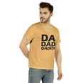 thumbnail image 2 of Inkmeso Mens Tshirt Da Dad Daddy Graphic Tshirt For Dad Gift Tee Shirt For First Time Daddy, 2 of 6