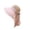 Pink, variant on Wide Brimmed Sun Protection Hat - Breathable Windproof Travel Hat for Outdoor Activities, Multi-Functional Shawl Design for Sunshade and UV Blocker