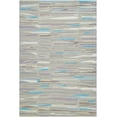 thumbnail image 2 of Hauteloom Atius Wool Living Room, Bedroom Area Rug - Contemporary - Natural Gray, Royal Denim, Gray - 5' x 7'6", 2 of 3